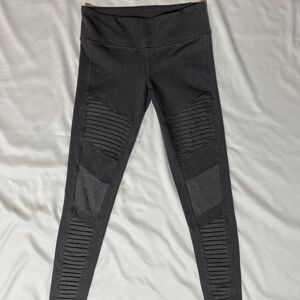 Alo Yoga Charcoal Motto legging -medium